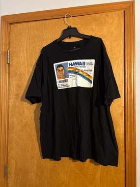 Superbad McLovin Hawaii Driver's License Graphic T-Shirt